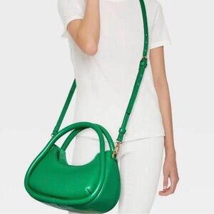 Bright green crossbody